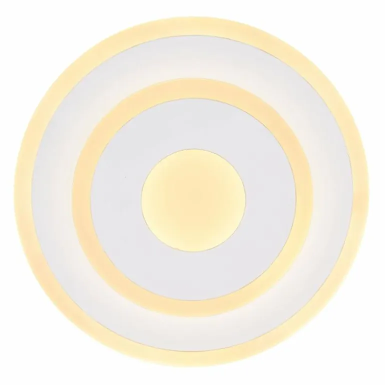 Plafonnier Globo CAMILLA LED Blanc, 1 lumière
