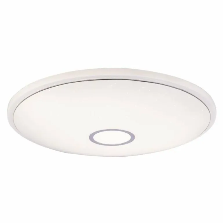 Plafonnier Globo CONNOR LED Blanc, 1 lumière, Télécommandes