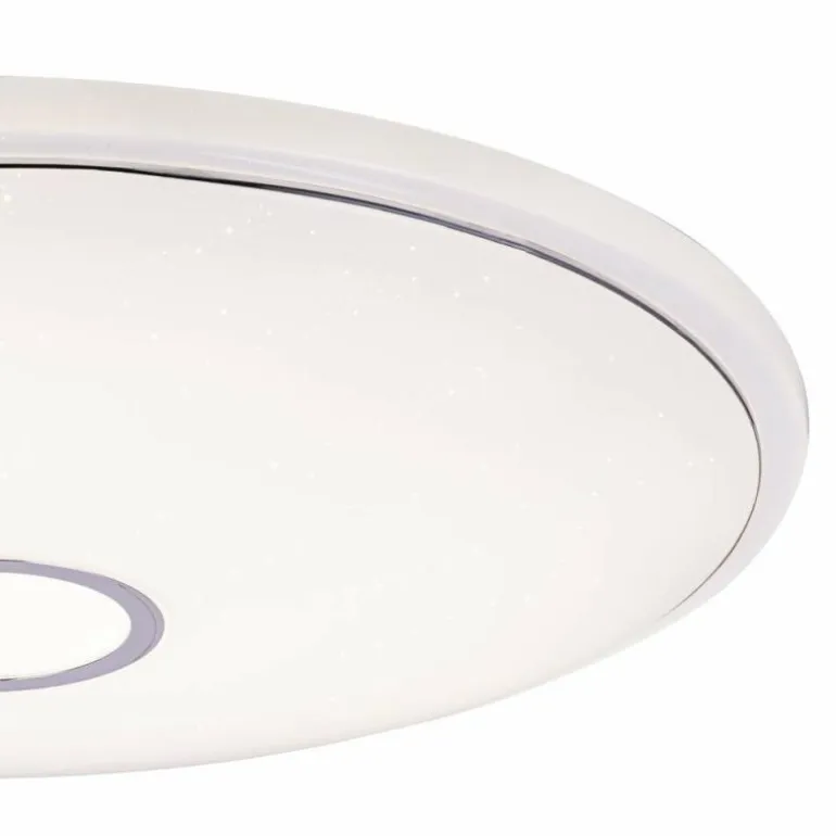 Plafonnier Globo CONNOR LED Blanc, 1 lumière, Télécommandes