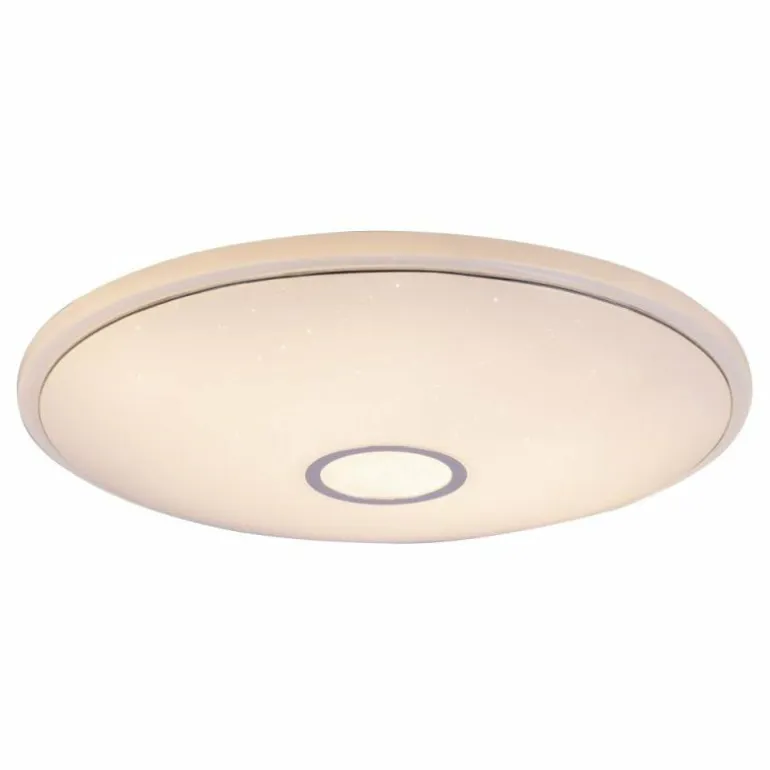 Plafonnier Globo CONNOR LED Blanc, 1 lumière, Télécommandes