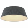 Plafonnier Globo CROTONE Anthracite, 1 lumière, Télécommandes