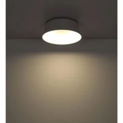 Plafonnier Globo CROTONE LED Blanc, 1 lumière, Télécommandes
