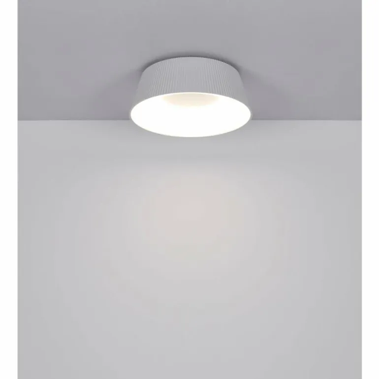 Plafonnier Globo CROTONE LED Blanc, 1 lumière, Télécommandes