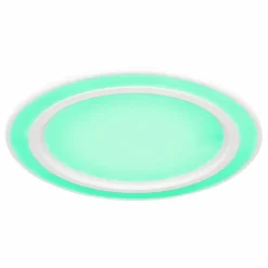 Plafonnier Globo DAHLA LED Blanc, 1 lumière, Changeur de couleurs
