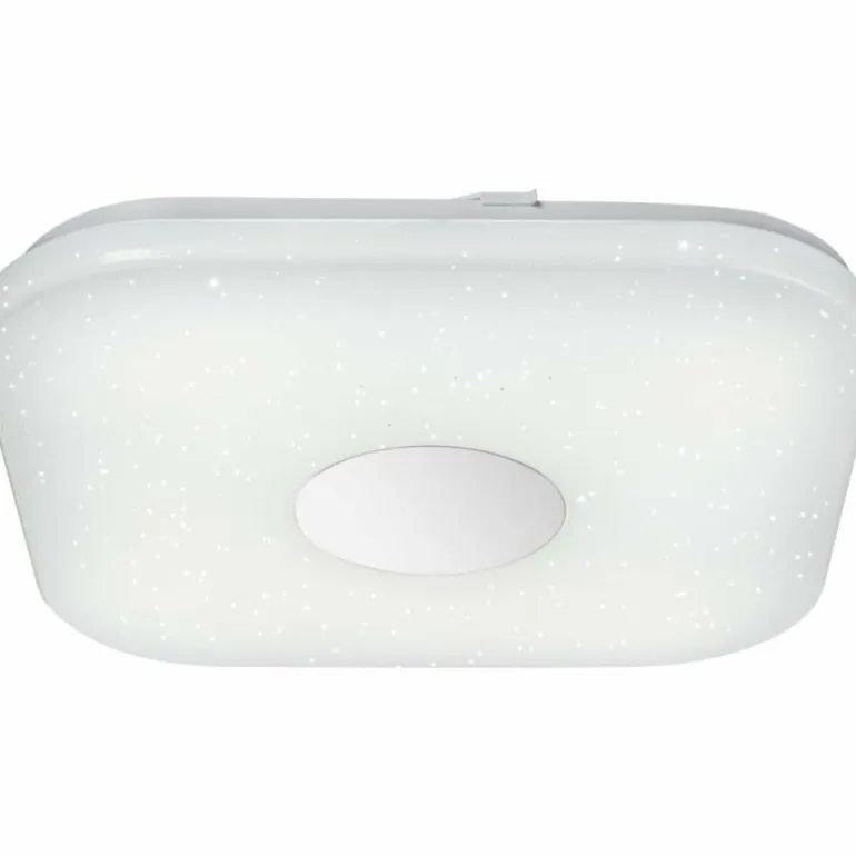 Plafonnier Globo FELION LED Blanc, 1 lumière, Télécommandes