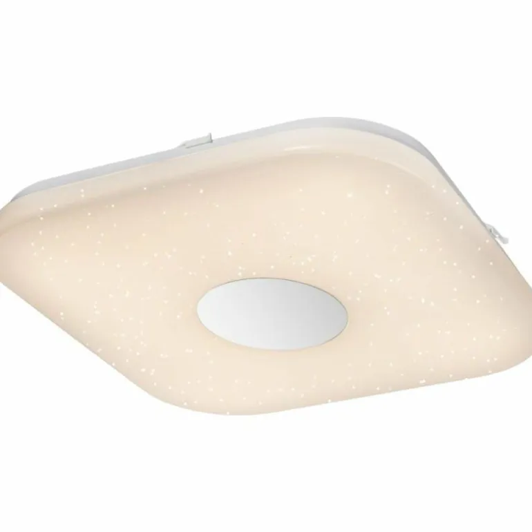 Plafonnier Globo FELION LED Blanc, 1 lumière, Télécommandes