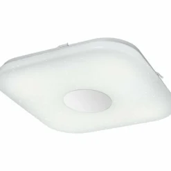 Plafonnier Globo FELION LED Blanc, 1 lumière, Télécommandes