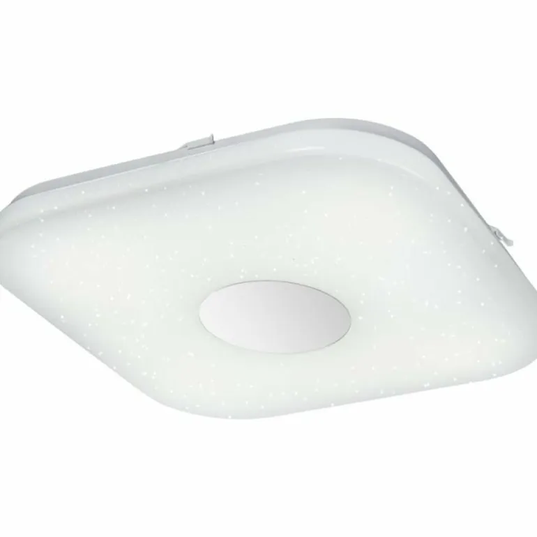 Plafonnier Globo FELION LED Blanc, 1 lumière, Télécommandes