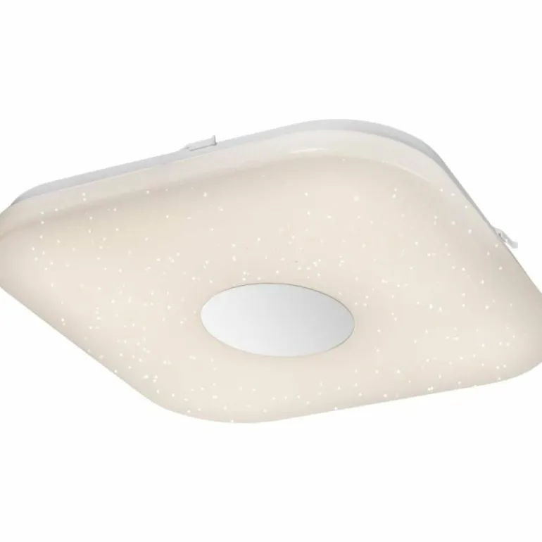 Plafonnier Globo FELION LED Blanc, 1 lumière, Télécommandes