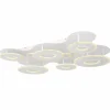 Plafonnier Globo FLAVETTO LED Blanc, 1 lumière, Télécommandes