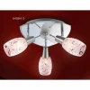 Plafonnier Globo FLORITA Chrome, Nickel mat, 3 lumières