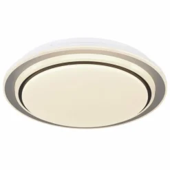 Plafonnier Globo FOPPA LED Blanc, 2 lumières, Télécommandes, Changeur de couleurs