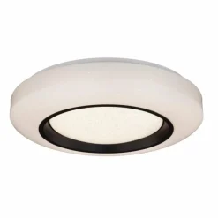 Plafonnier Globo GELLO Noir, Blanc, 1 lumière