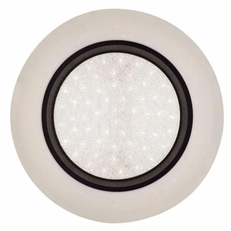 Plafonnier Globo GELLO Noir, Blanc, 1 lumière