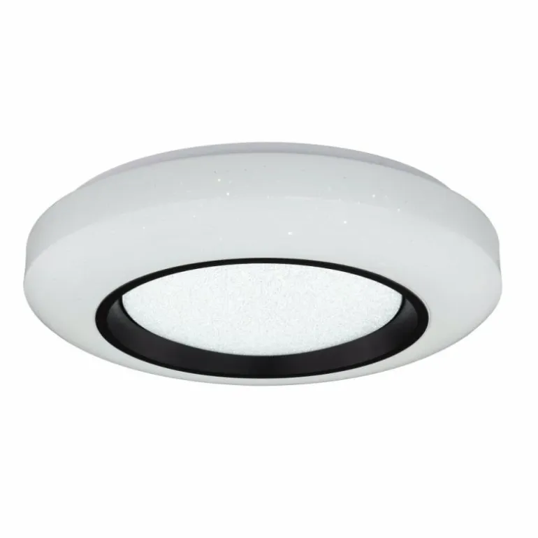 Plafonnier Globo GELLO Noir, Blanc, 1 lumière