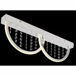 Plafonnier Globo GERT LED Blanc, 1 lumière, Changeur de couleurs