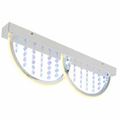 Plafonnier Globo GERT LED Blanc, 1 lumière, Changeur de couleurs