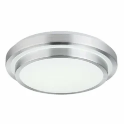 Plafonnier Globo INA Blanc, 2 lumières, Télécommandes, Changeur de couleurs
