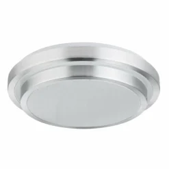 Plafonnier Globo INA Blanc, 2 lumières, Télécommandes, Changeur de couleurs