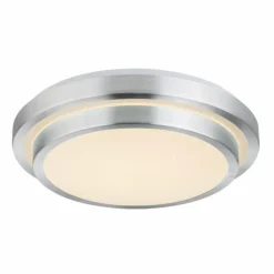 Plafonnier Globo INA Blanc, 2 lumières, Télécommandes, Changeur de couleurs