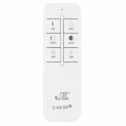 Plafonnier Globo JADA LED Noir, 1 lumière, Télécommandes