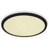 Plafonnier Globo JAXXI LED Noir, 2 lumières, Télécommandes, Changeur de couleurs
