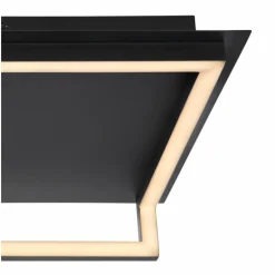 Plafonnier Globo KERASIA LED Noir, 1 lumière