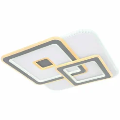 Plafonnier Globo KIQUE LED Blanc, 1 lumière