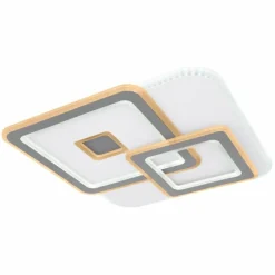 Plafonnier Globo KIQUE LED Blanc, 1 lumière