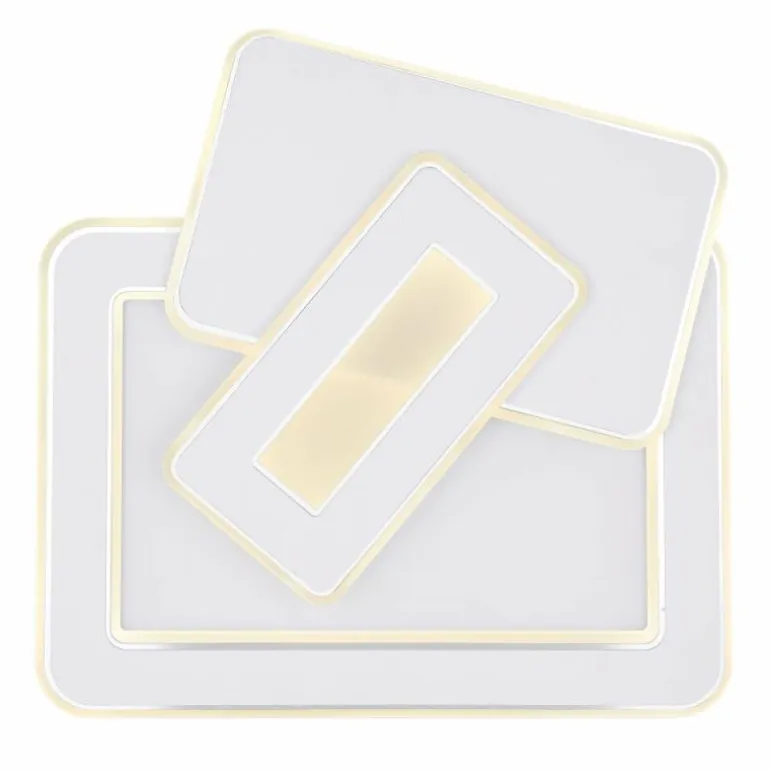 Plafonnier Globo KIQUE LED Blanc, 1 lumière