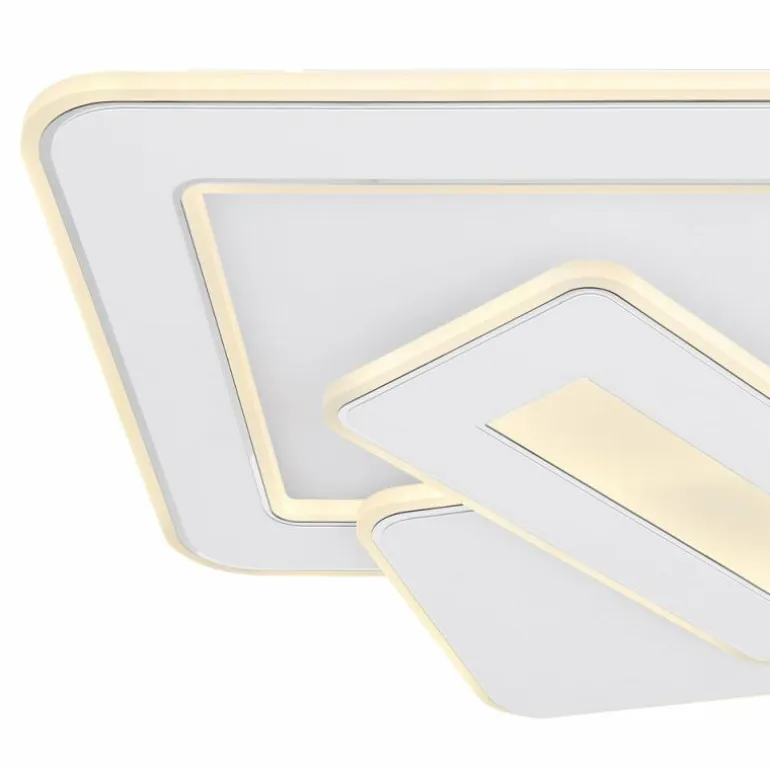 Plafonnier Globo KIQUE LED Blanc, 1 lumière