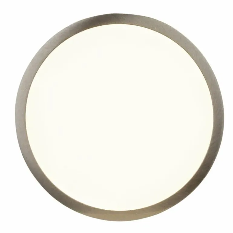 Plafonnier Globo KRULL LED Nickel mat, 1 lumière
