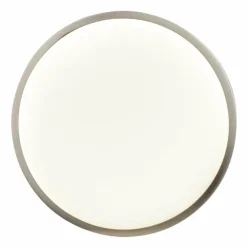 Plafonnier Globo KRULL LED Nickel mat, 1 lumière