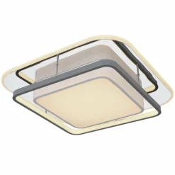 Plafonnier Globo LEOLA LED Blanc, 1 lumière