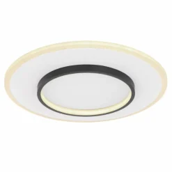 Plafonnier Globo LIMA LED Blanc, 1 lumière, Télécommandes