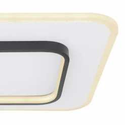 Plafonnier Globo LIMA LED Blanc, 1 lumière, Télécommandes
