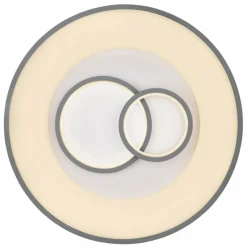 Plafonnier Globo MAVY LED Gris, 1 lumière