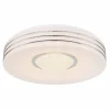 Plafonnier Globo MEFFA LED Blanc, 1 lumière, Télécommandes