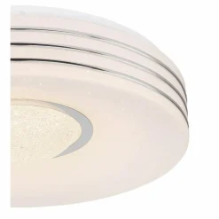 Plafonnier Globo MEFFA LED Blanc, 1 lumière, Télécommandes