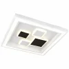 Plafonnier Globo NOLO LED Blanc, 1 lumière, Télécommandes