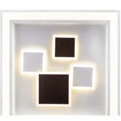 Plafonnier Globo NOLO LED Blanc, 1 lumière, Télécommandes