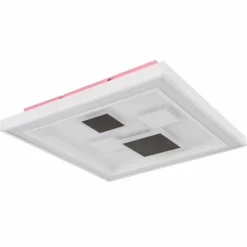 Plafonnier Globo NOLO LED Blanc, 1 lumière, Changeur de couleurs