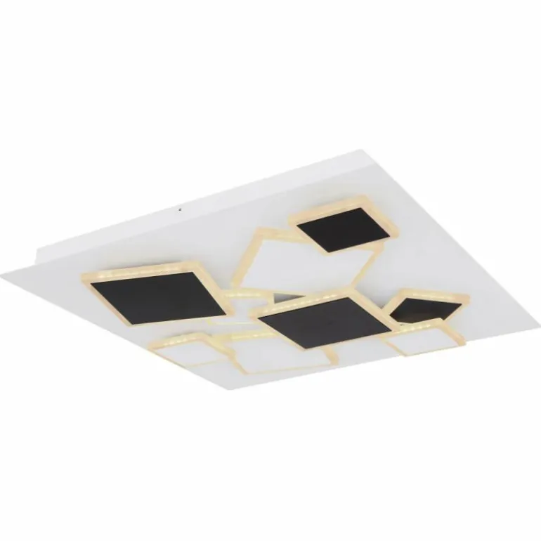 Plafonnier Globo RABEA LED Blanc, 1 lumière, Télécommandes