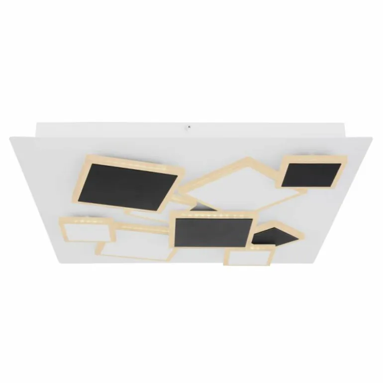 Plafonnier Globo RABEA LED Blanc, 1 lumière, Télécommandes