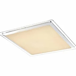 Plafonnier Globo Rena LED Blanc, 1 lumière, Télécommandes