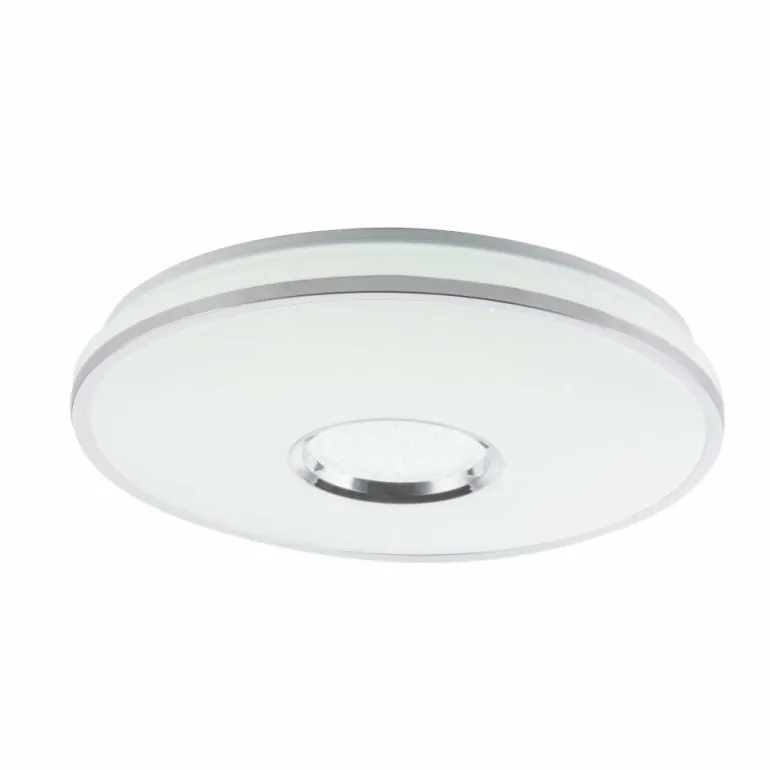 Plafonnier Globo RENA LED Blanc, 1 lumière, Télécommandes