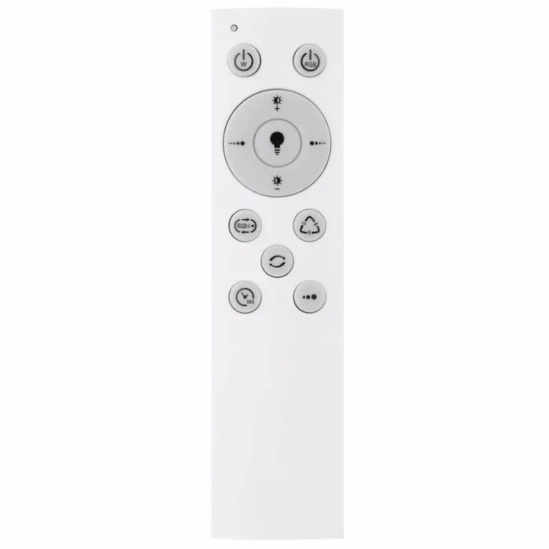 Plafonnier Globo RENA LED Blanc, 1 lumière, Changeur de couleurs