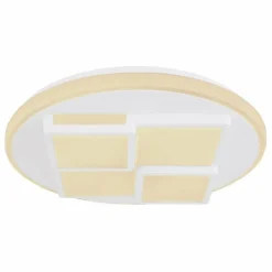 Plafonnier Globo RODERICK LED Blanc, 1 lumière, Télécommandes