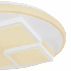 Plafonnier Globo RODERICK LED Blanc, 1 lumière, Télécommandes