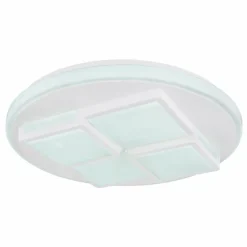 Plafonnier Globo RODERICK LED Blanc, 1 lumière, Télécommandes